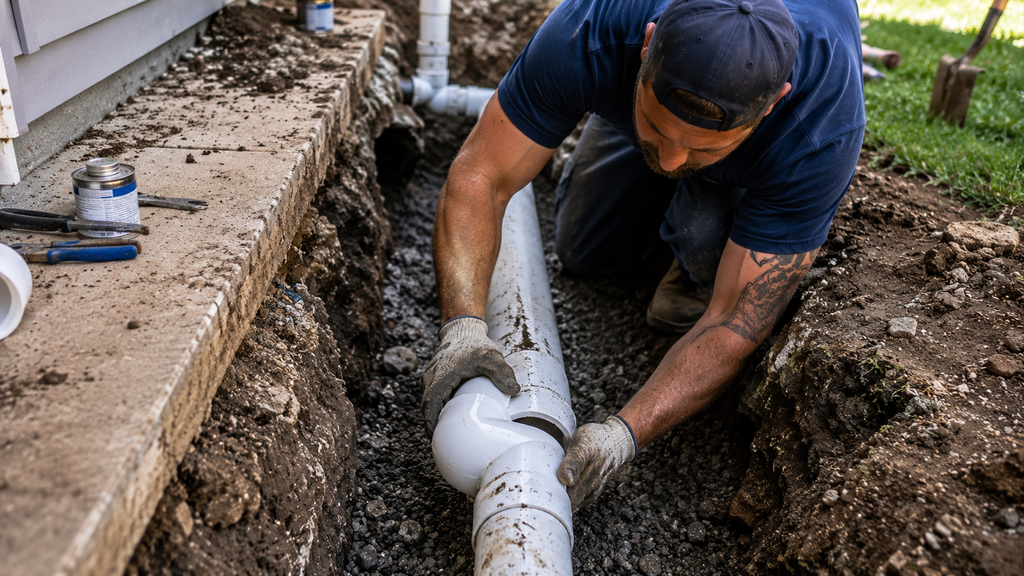Sewer Line Replacement in Capitol Heights