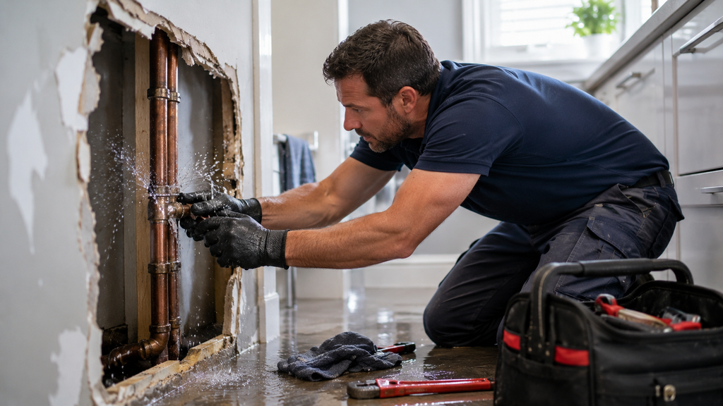 Emergency Pipe Burst Repair in Riverside